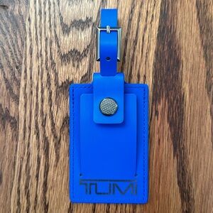 COPY - TUMI Luggage Tag Blue - NEW